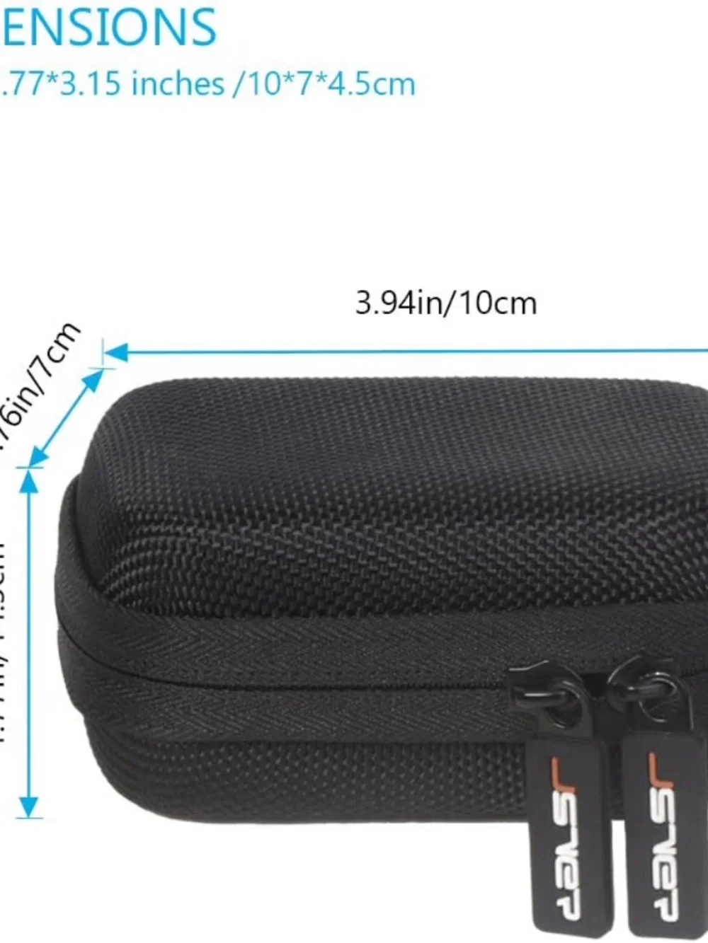 Carrying Case for Gopro Camera, Semi-Hard case, Travel Case, Excellent Condition